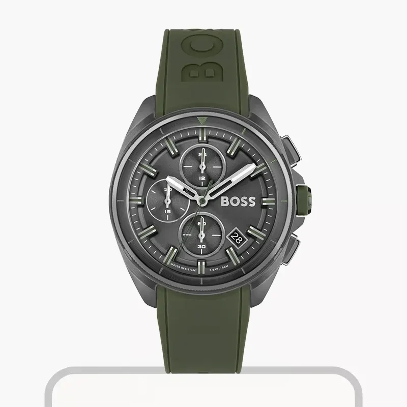 Hugo Boss Volane Chronograph Gray Dial Men's Watch- 1513952